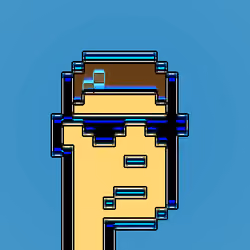 Neon CryptoPunk #39