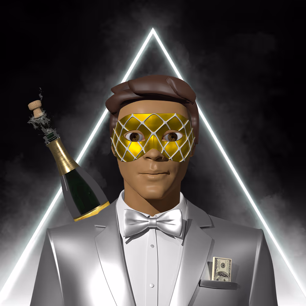 MASK BILLIONAIRE CLUB #3318