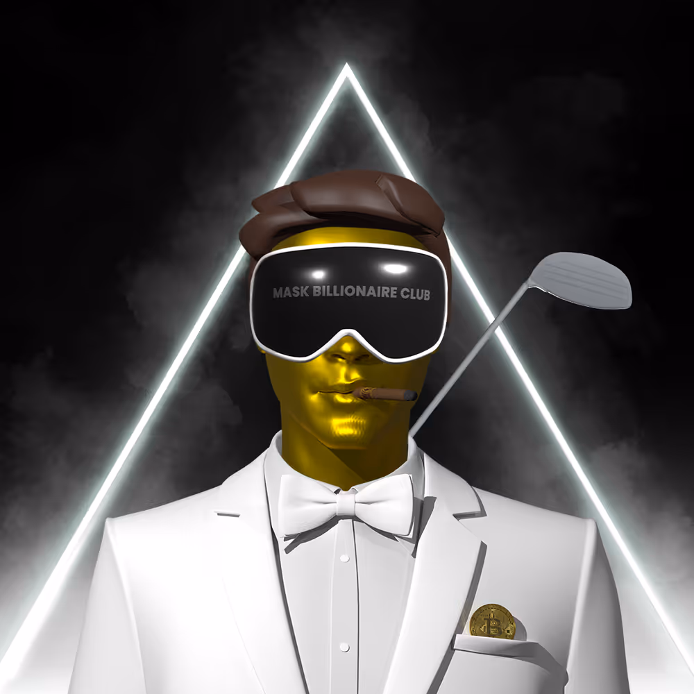MASK BILLIONAIRE CLUB #3316