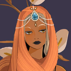 citrine corsage