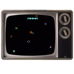 Gravitar Retro Screen