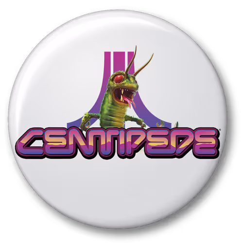 Purple Centipede Button