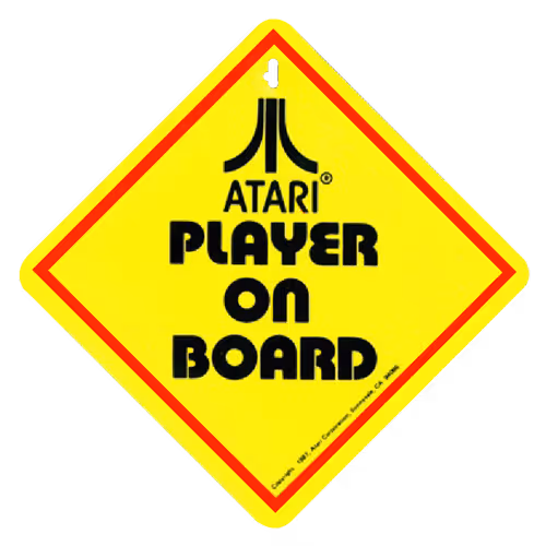 Player On Board Sign
