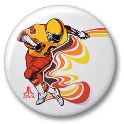 Atari Football Player Button