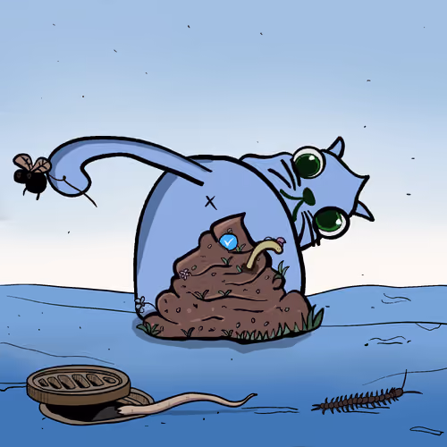 Blue Shit #6593