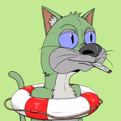 Bad Cat #4045