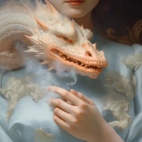 Medicis' Ivory Dragon