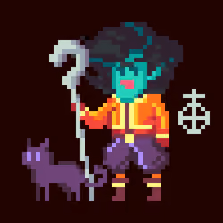 Witch Rowena of the Desert