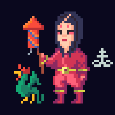 Pyromancer Aiko of the Wood