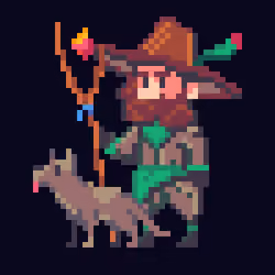Wild Mage Hagar of the Sacred Pillars