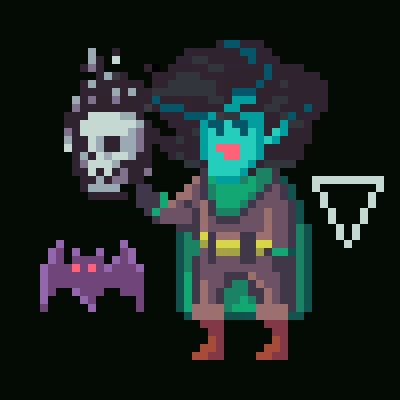 Necromancer Zelda of the Wood