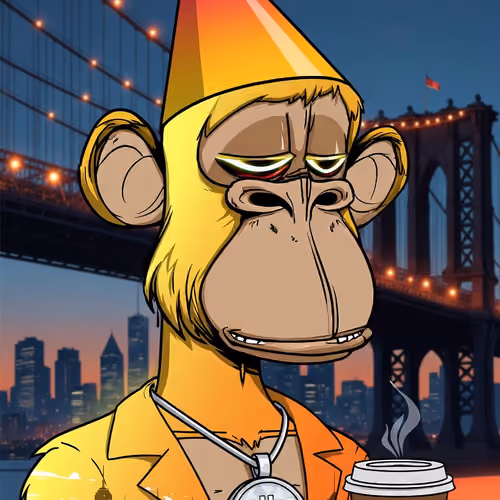 NY Bitcoin HODL Apes  #0034