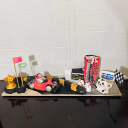 70th Macau Grand Prix Clay Set (10 pieces) + Grand Stand Ticket (11/19) by Angela Lao
