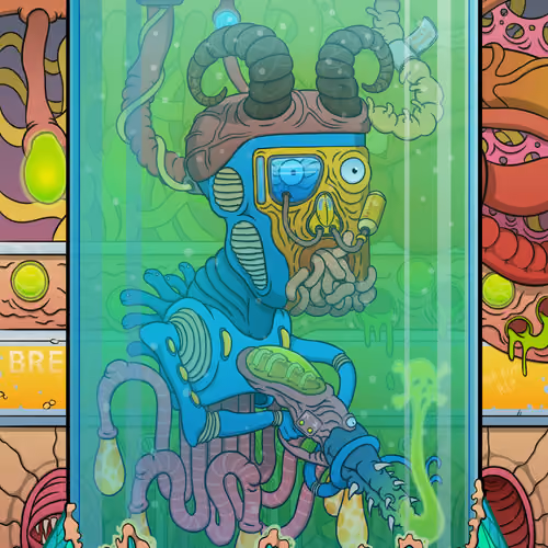 MUTANT PUNKS LARVAE #582