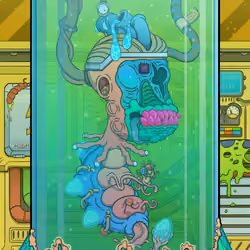 MUTANT PUNKS LARVAE #1013