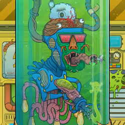 MUTANT PUNKS LARVAE #1338