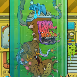 MUTANT PUNKS LARVAE #252
