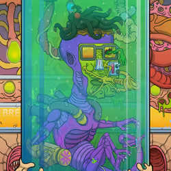MUTANT PUNKS LARVAE #67