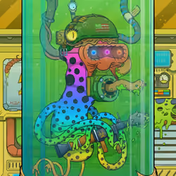 MUTANT PUNKS LARVAE #954