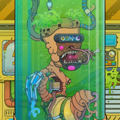 MUTANT PUNKS LARVAE #1095