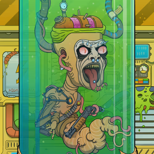 MUTANT PUNKS LARVAE #258