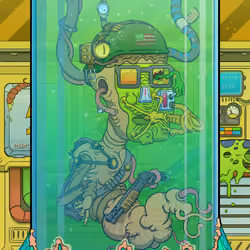 MUTANT PUNKS LARVAE #47