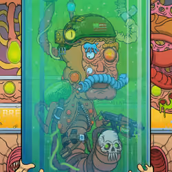 MUTANT PUNKS LARVAE #844