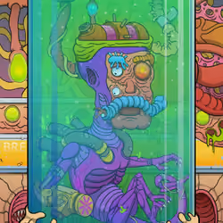 MUTANT PUNKS LARVAE #48