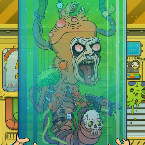 MUTANT PUNKS LARVAE #1024