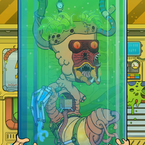 MUTANT PUNKS LARVAE #990