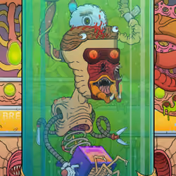 MUTANT PUNKS LARVAE #834