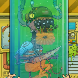 MUTANT PUNKS LARVAE #736