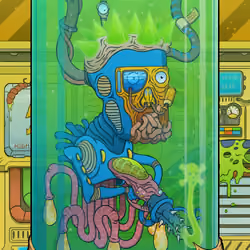 MUTANT PUNKS LARVAE #894