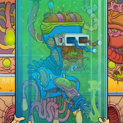 MUTANT PUNKS LARVAE #257