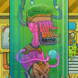MUTANT PUNKS LARVAE #610