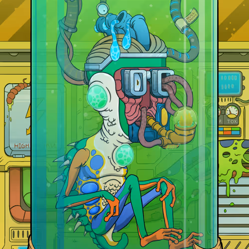 MUTANT PUNKS LARVAE #1009