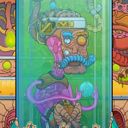 MUTANT PUNKS LARVAE #965
