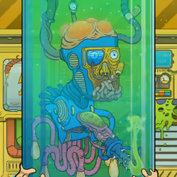 MUTANT PUNKS LARVAE #979
