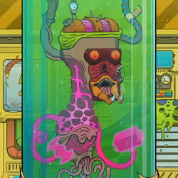 MUTANT PUNKS LARVAE #253