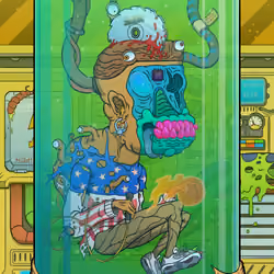 MUTANT PUNKS LARVAE #354