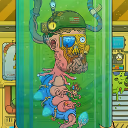MUTANT PUNKS LARVAE #955
