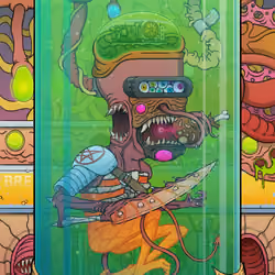 MUTANT PUNKS LARVAE #256