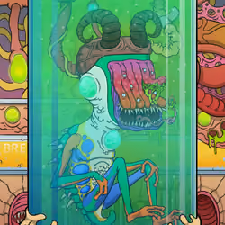 MUTANT PUNKS LARVAE #895