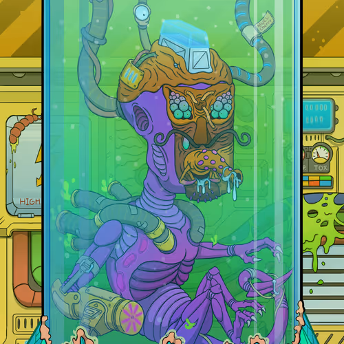 MUTANT PUNKS LARVAE #1034
