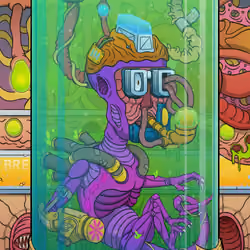 MUTANT PUNKS LARVAE #1186