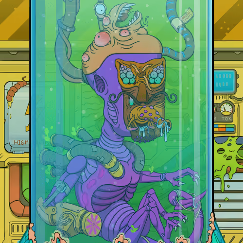 MUTANT PUNKS LARVAE #613