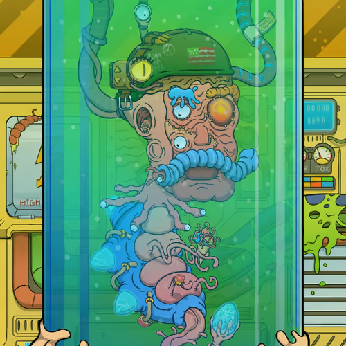 MUTANT PUNKS LARVAE #1411