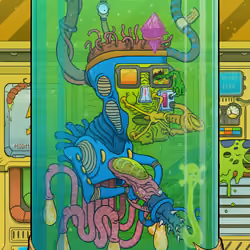MUTANT PUNKS LARVAE #410