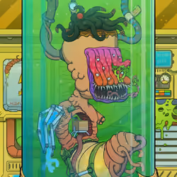 MUTANT PUNKS LARVAE #36