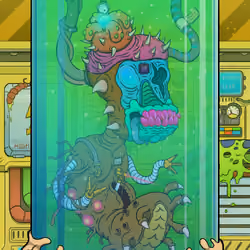 MUTANT PUNKS LARVAE #1327
